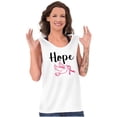 thumbnail image 1 of Breast Cancer Awareness Hope Dove Tank Top Tee Shirt Women Brisco Brands M, 1 of 6