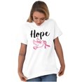 thumbnail image 1 of Breast Cancer Awareness Hope Dove Women's Graphic T Shirt Tees Brisco Brands X, 1 of 5