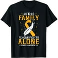 thumbnail image 1 of Breast Cancer Awareness, In This Family No One Fight Alone T-Shirt, 1 of 3