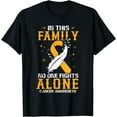thumbnail image 1 of Breast Cancer Awareness, In This Family No One Fight Alone T-Shirt, 1 of 4
