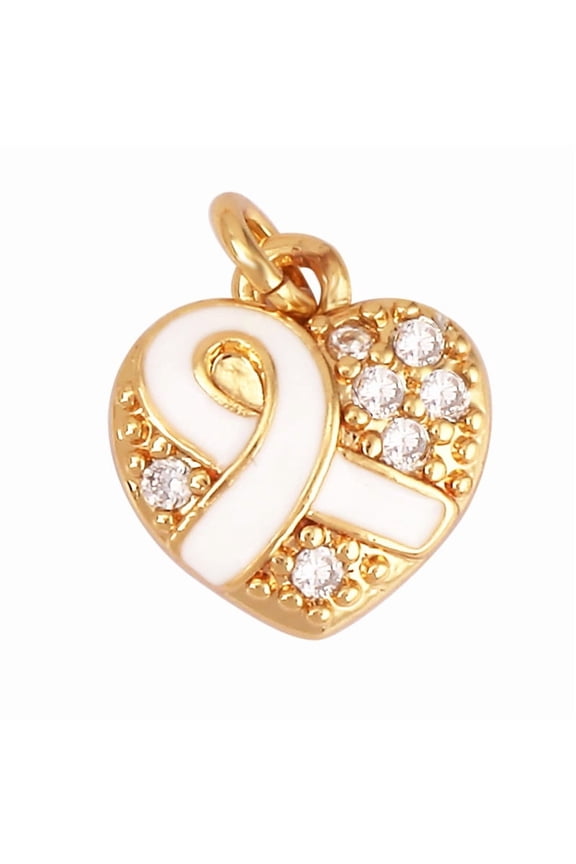 Cancer Awareness Jewelry for Women Pink Ribbon,Inspirational Survivor Gift,Support Fight Against Cancer,Elegant Heart Pendant,Trendy Awareness Ribbon Jewelry