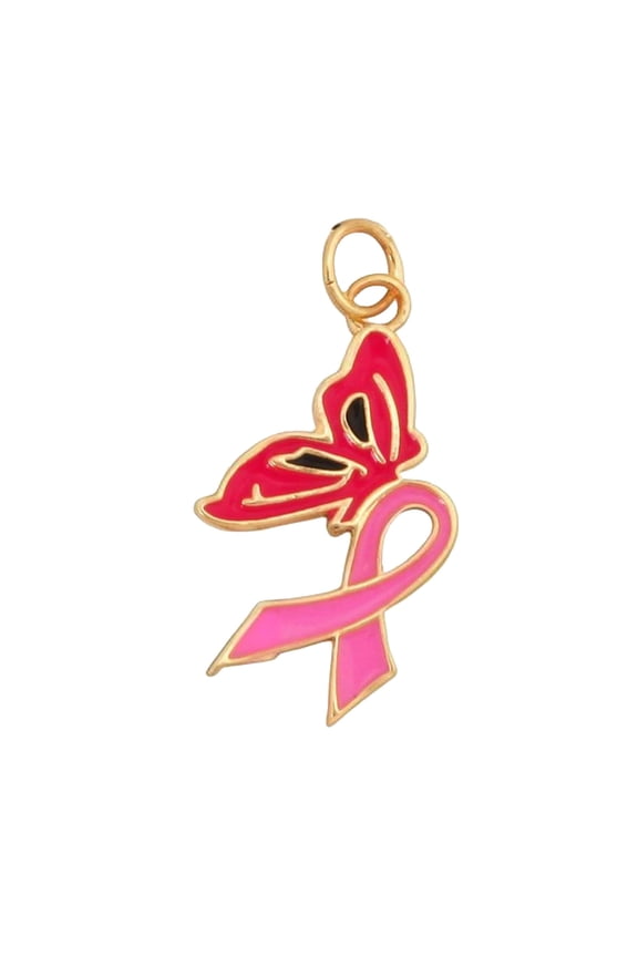 Cancer Awareness Jewelry for Women Pink Ribbon,Inspirational Survivor Gift,Support Fight Against Cancer,Elegant Heart Pendant,Trendy Awareness Ribbon Jewelry