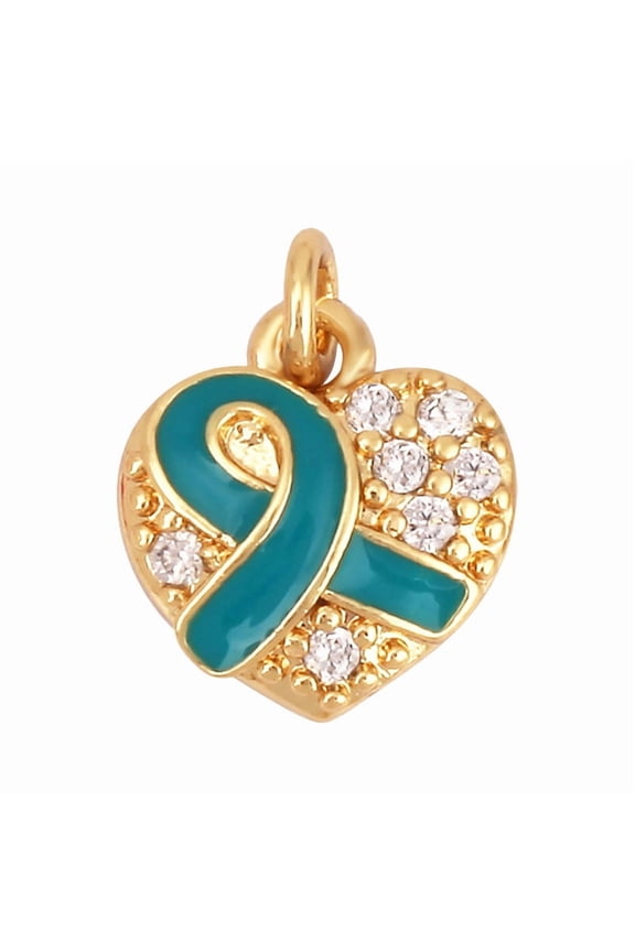 Cancer Awareness Jewelry for Women Pink Ribbon,Inspirational Survivor Gift,Support Fight Against Cancer,Elegant Heart Pendant,Trendy Awareness Ribbon Jewelry