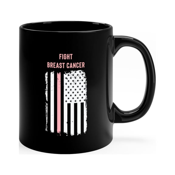 Breast Cancer Awareness Mug, Fight Breast Cancer
