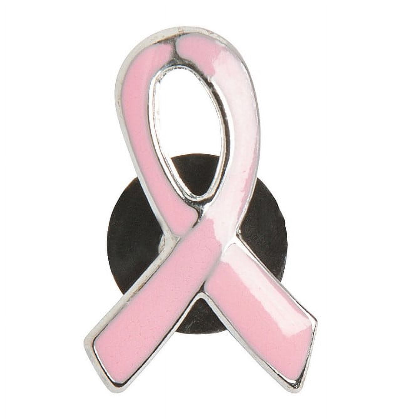Breast Cancer Awareness Pink Ribbon Lapel Pin - Walmart.com