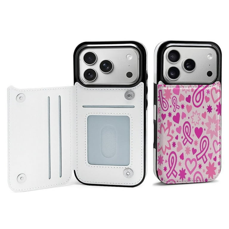 Entronix Wallet Case for Apple iPhone 11 Leather Wallet Case, Built In Kickstand with Lanyard, 6