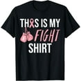 thumbnail image 1 of Breast Cancer Awareness Pink Ribbon Mom Women Fight Survivor T-Shirt, 1 of 4