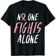 thumbnail image 1 of Breast Cancer Awareness Pink Ribbon Mom Women Men Survivor T-Shirt, 1 of 4