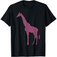 thumbnail image 1 of Breast Cancer Awareness Pink Ribbon & Survivor - Giraffe T-Shirt, 1 of 4