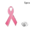 thumbnail image 1 of Cancer Awareness Pins 1 Piece Set Pink Ribbon Pins Official Style Hope Support Badges for Charity Events Fundraisers Gifts for Women Survivors Bulk Social Awareness Jewelry, 1 of 6