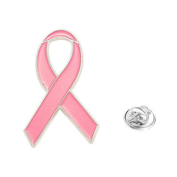Cancer Awareness Pins, Pink Ribbon Lapel Pins Brooches for Clothing Bags Hats - for Survivors, Nurses, Doctors, Charity Events, Fundraisers and Support Group Activities