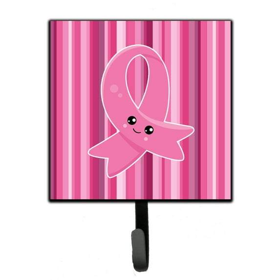 Breast Cancer Awareness Ribbon Face Leash or Key Holder