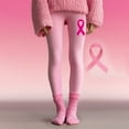 thumbnail image 1 of Breast Cancer Awareness Ribbon Leggings for Women, Workout Yoga Pants with Supportive Four-Way Stretch,Comfortable Nylon Spandex Blend Fitness Tights for Yoga,Gym and Daily Activities Watermelon Red, 1 of 5