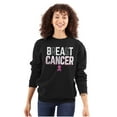 thumbnail image 1 of Breast Cancer Awareness Ribbon Women Crewneck Sweatshirt Brisco Brands S, 1 of 6
