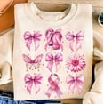 thumbnail image 1 of Breast Cancer Awareness Sweater, Pink Ribbon Fight Cancer Pullover, We Wear Pink October Breast Cancer Sweater, 1 of 5