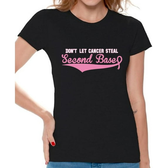 Breast Cancer Awareness T shirts For Women Cancer Shirts Breast Cancer Tshirts Pink Ribbon