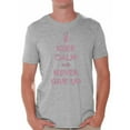 thumbnail image 1 of Breast Cancer Awareness T shirts Men's Cancer Awareness Shirts Pink Ribbon Support Women, 1 of 4