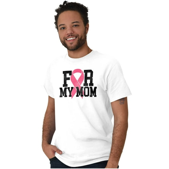 Breast Cancer BCA Pink Ribbon for Mom Men's Graphic T Shirt Tees Brisco Brands M