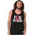 thumbnail image 1 of Breast Cancer BCA Pink Ribbon for Mom Tank Top T Shirts Men Women Brisco Brands S, 1 of 6