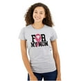 thumbnail image 1 of Breast Cancer BCA Pink Ribbon for Mom Womens Slim Fit Graphic Tee Brisco Brands L, 1 of 5