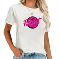 thumbnail image 1 of Breast Cancer Basketball Players Pink Ribbon Awareness T-Shirt, 1 of 5