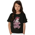 thumbnail image 1 of Breast Cancer Battle Like Betty Boop Girls Kids T Shirt Tees Teen Brisco Brands L, 1 of 5