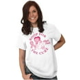 thumbnail image 1 of Breast Cancer Betty Boop For The Cure Women's Graphic T Shirt Tees Brisco Brands L, 1 of 5