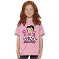 thumbnail image 1 of Breast Cancer Betty Wears Pink Ribbon Girls Kids T Shirt Tees Teen Brisco Brands L, 1 of 5