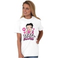 thumbnail image 1 of Breast Cancer Betty Wears Pink Ribbon Women's Graphic T Shirt Tees Brisco Brands L, 1 of 2