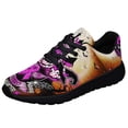thumbnail image 1 of Breast Cancer Boo Halloween Shoes Sneakers for Women Men Black Size 10.5, 1 of 7