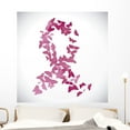 thumbnail image 1 of Breast Cancer Design Wall Mural by Wallmonkeys Peel and Stick Graphic (48 in H x 48 in W) WM274171, 1 of 4