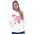 thumbnail image 1 of Breast Cancer Fight Like Betty Boop Women Plus Size Hoodie Brisco Brands 2X, 1 of 4