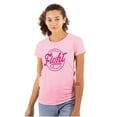 thumbnail image 1 of Breast Cancer Fight Warrior Courage Womens Slim Fit Graphic Tee Brisco Brands S, 1 of 5