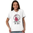 thumbnail image 1 of Breast Cancer Fighter Rosie Riveter Women's Plus Size Graphic Tee Brisco Brands 2X, 1 of 3