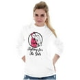thumbnail image 1 of Breast Cancer Fighter Rosie Riveter Women Plus Size Long Sleeve Graphic Tee Brisco Brands 3X, 1 of 3