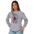 thumbnail image 1 of Breast Cancer Fighter Rosie Riveter Women's Long Sleeve T Shirt Brisco Brands S, 1 of 6