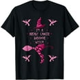thumbnail image 1 of Breast Cancer Halloween Party Witch Pink Ribbon Survivor T-Shirt, 1 of 3