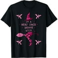 thumbnail image 1 of Breast Cancer Halloween Party Witch Pink Ribbon Survivor T-Shirt, 1 of 3