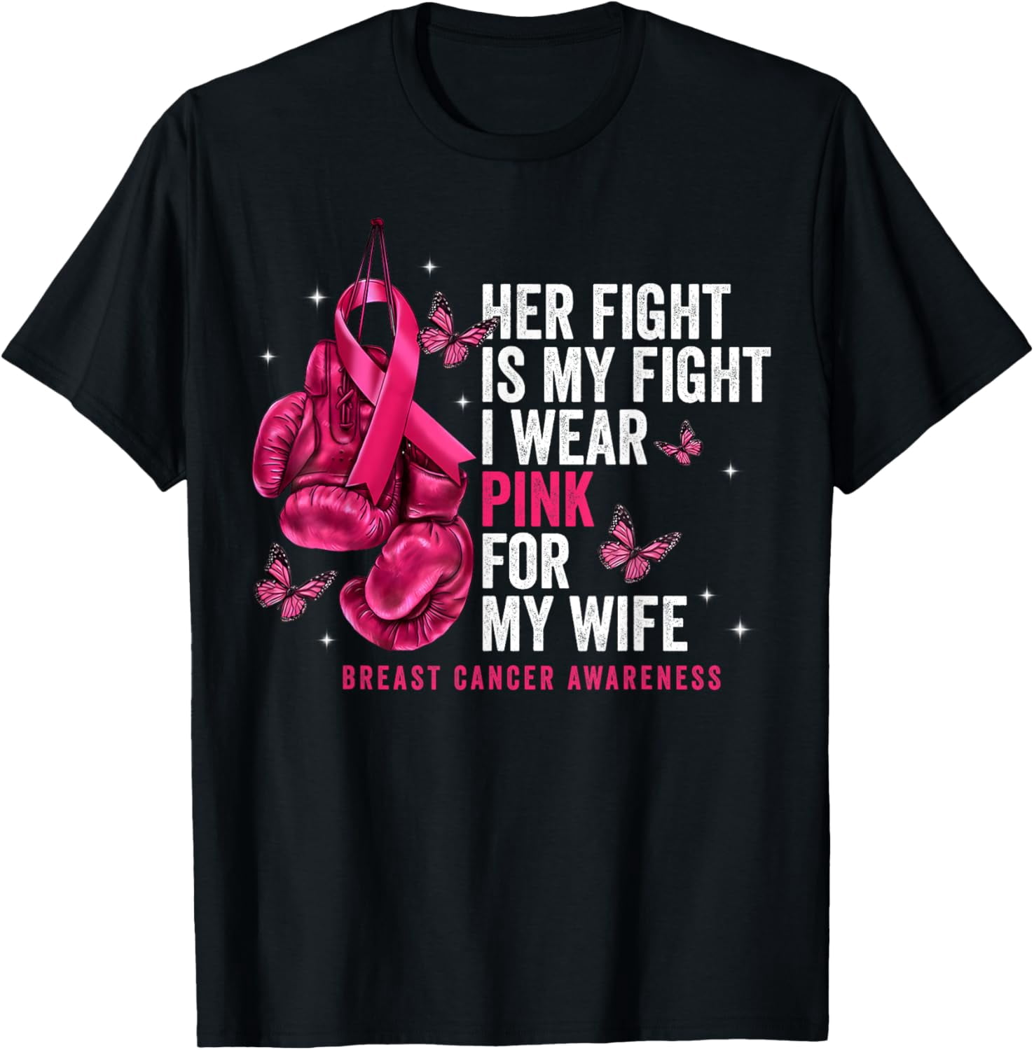 My Sister-In-Law's Fight Breast Cancer Awareness Tshirt Tee