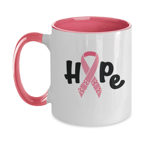 Breast Cancer Hope Pink Mug