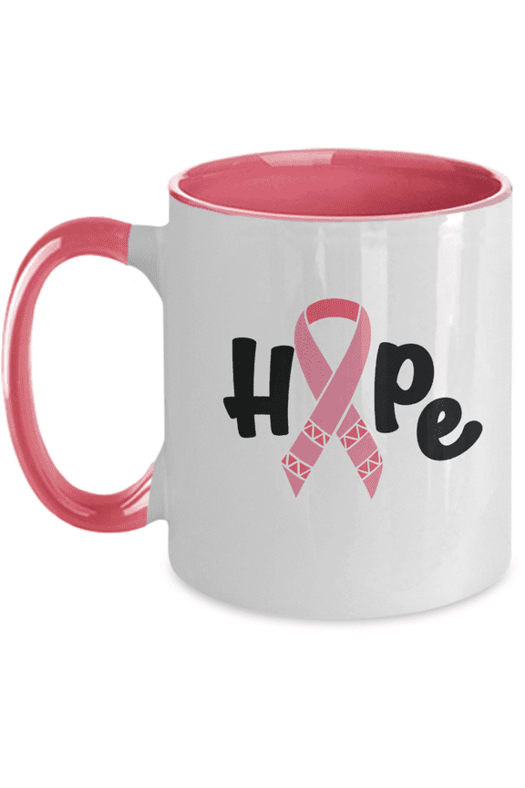 Breast Cancer Hope Pink Mug