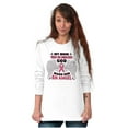 thumbnail image 1 of Breast Cancer My Mom is an Angel Long Sleeve TShirt Men Women Brisco Brands S, 1 of 6