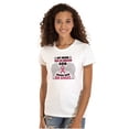 thumbnail image 1 of Breast Cancer My Mom is an Angel Womens Slim Fit Graphic Tee Brisco Brands S, 1 of 5