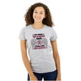 thumbnail image 1 of Breast Cancer My Mom is an Angel Womens Slim Fit Graphic Tee Brisco Brands L, 1 of 5