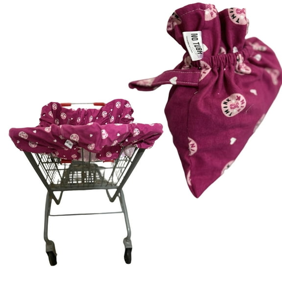 Breast Cancer Pink Convertible Cart Liner