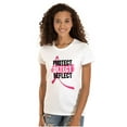 thumbnail image 1 of Breast Cancer Protect Detect Reflect Womens Fitted Plus Size Graphic Tee Brisco Brands 3X, 1 of 5