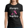 thumbnail image 1 of Breast Cancer Shirt - Womens Cancer Awareness - October Walk - Strong Together, 1 of 2