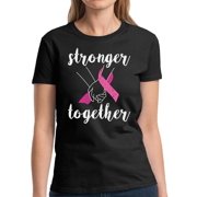 Breast Cancer Shirt - Womens Cancer Awareness - October Walk - Strong Together