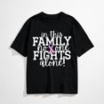 thumbnail image 1 of Breast Cancer Shirts Women Breast Cancer Awareness T-Shirts Cancer Survivor Pink Ribbon Short Sleeve Graphic Tee Tops, 1 of 6