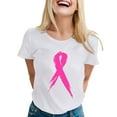 thumbnail image 1 of Cancer Shirts Women Support Admire Honor Cancer Awareness T-Shirt Cancer Survivor We Fight Together Warrior Short Sleeve Tee Top (White, L), 1 of 4